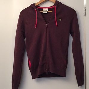Lacoste sweater hoodie
